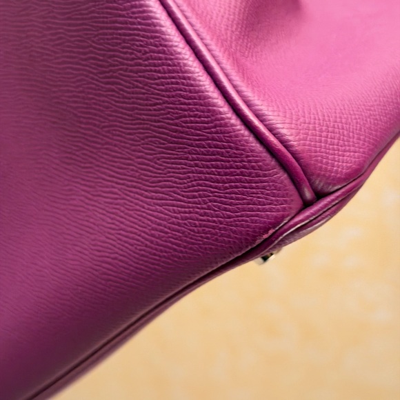 Hermes Birkin 35 Epsom Anemone Bag PHW - Picture 8 of 16